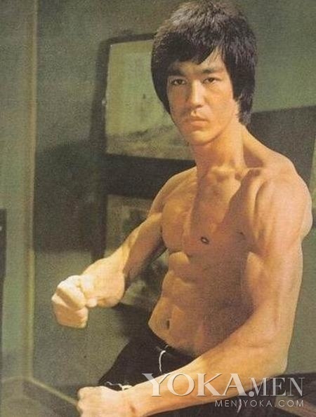 李小龙肌肉图片